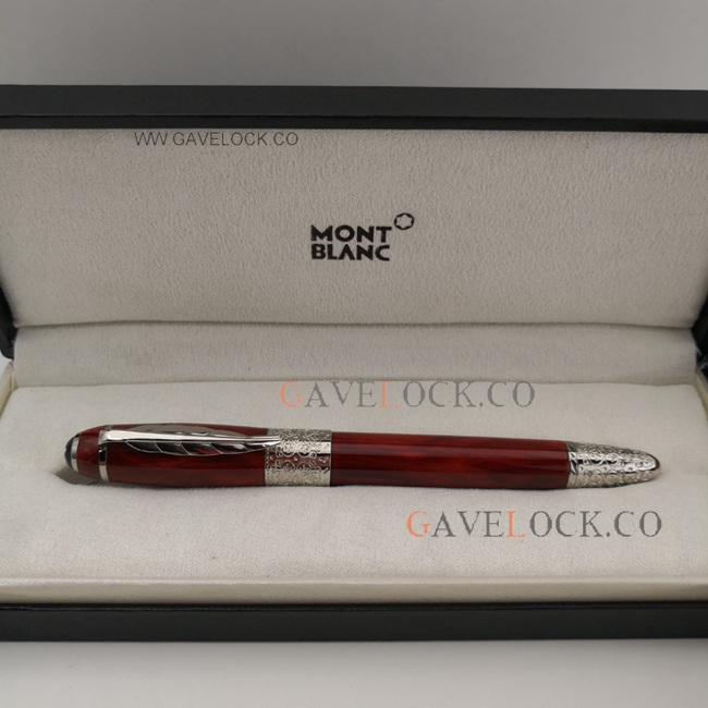 Daniel Defoe Red Rollerball Pen Imitation Mont Blanc Pens